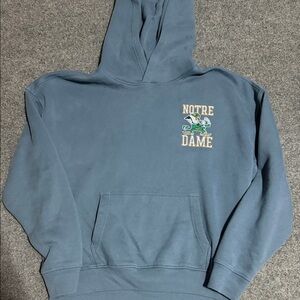 Hollister Blue Boxy Fit Hoodie